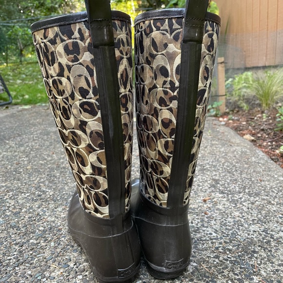 Coach rain boots - Picture 2 of 5